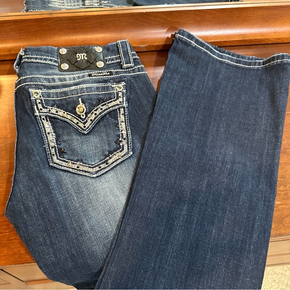 Miss Me Mid-Rise Bootcut Jeans